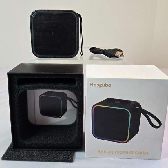 HOSGUBO Bluetooth Speaker/Portable Speaker Bluetooth Wireless - Picture 1 of 11